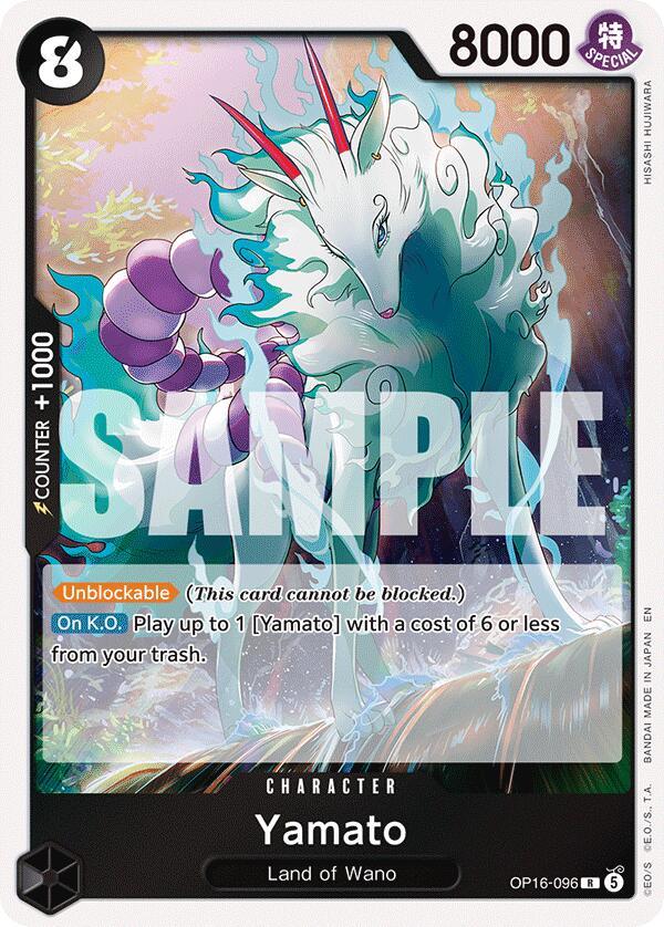One Piece Card Game: Yamato (096) card image