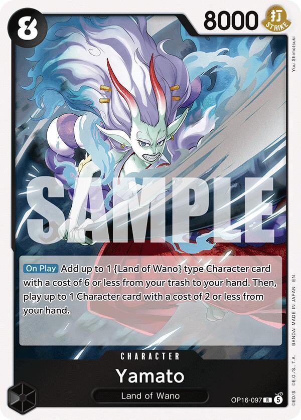 One Piece Card Game: Yamato (097) card image