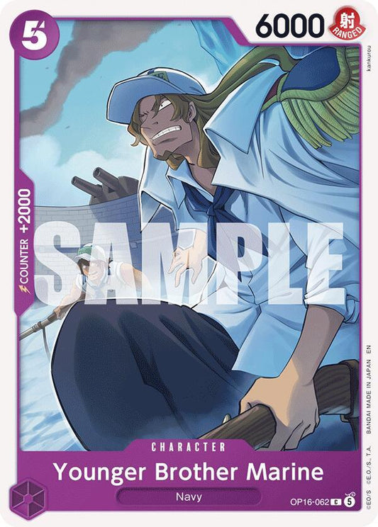 One Piece Card Game: Younger Brother Marine card image