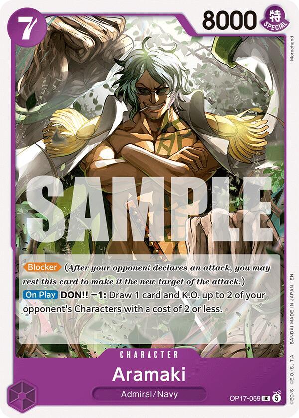 One Piece Card Game: Aramaki card image