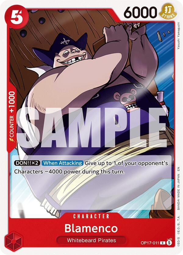 One Piece Card Game: Blamenco card image