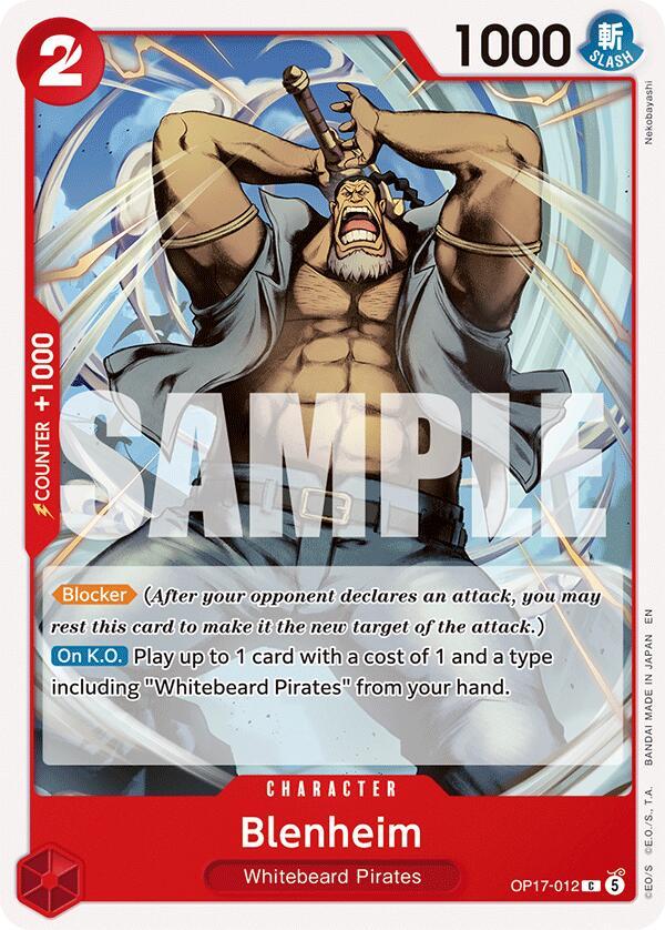 One Piece Card Game: Blenheim card image