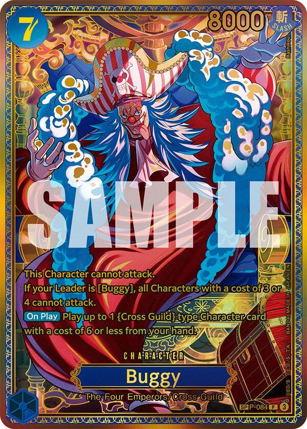 One Piece Card Game: Buggy (P-084) (SP) card image