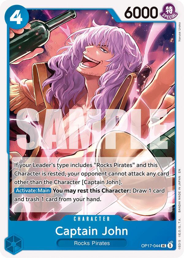 One Piece Card Game: Captain John card image