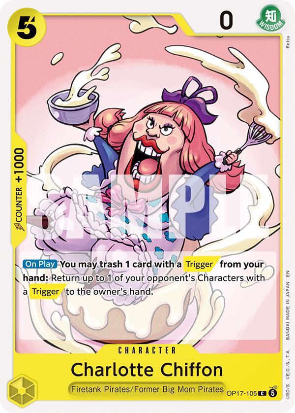 One Piece Card Game: Charlotte Chiffon card image