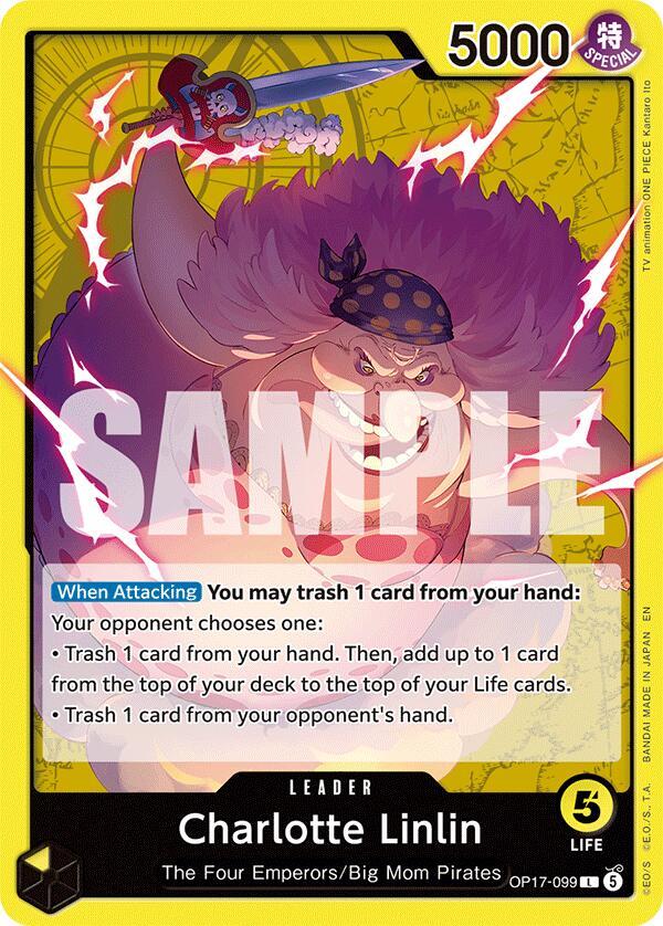 One Piece Card Game: Charlotte Linlin (099) card image