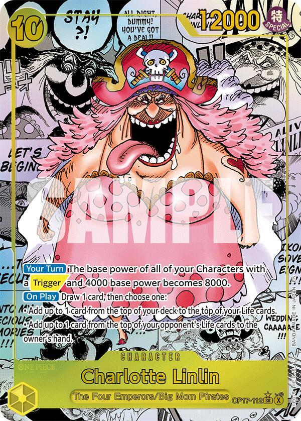 One Piece Card Game: Charlotte Linlin (112) (Manga) card image