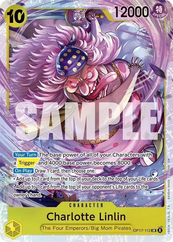 One Piece Card Game: Charlotte Linlin (112) card image