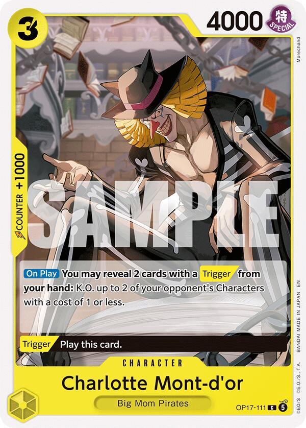 One Piece Card Game: Charlotte Mont-d'or card image