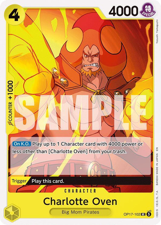 One Piece Card Game: Charlotte Oven card image