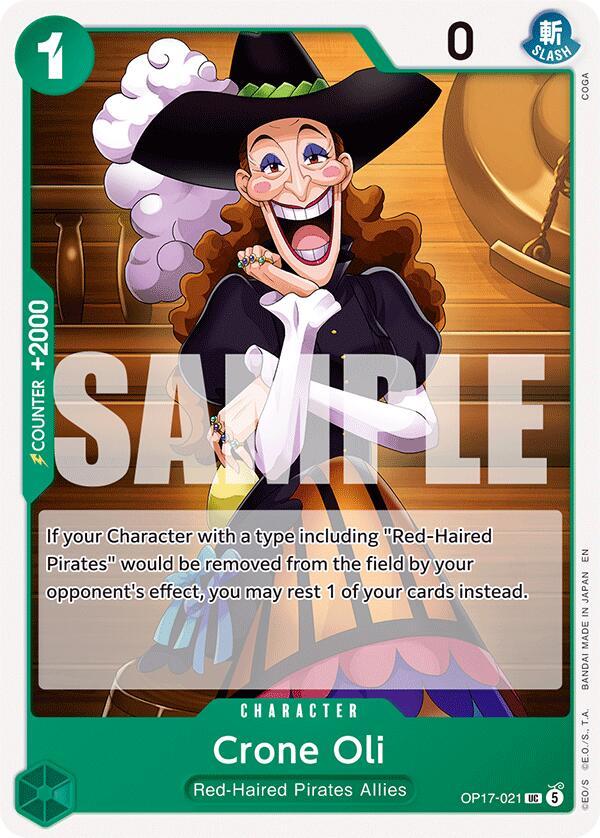 One Piece Card Game: Crone Oil card image