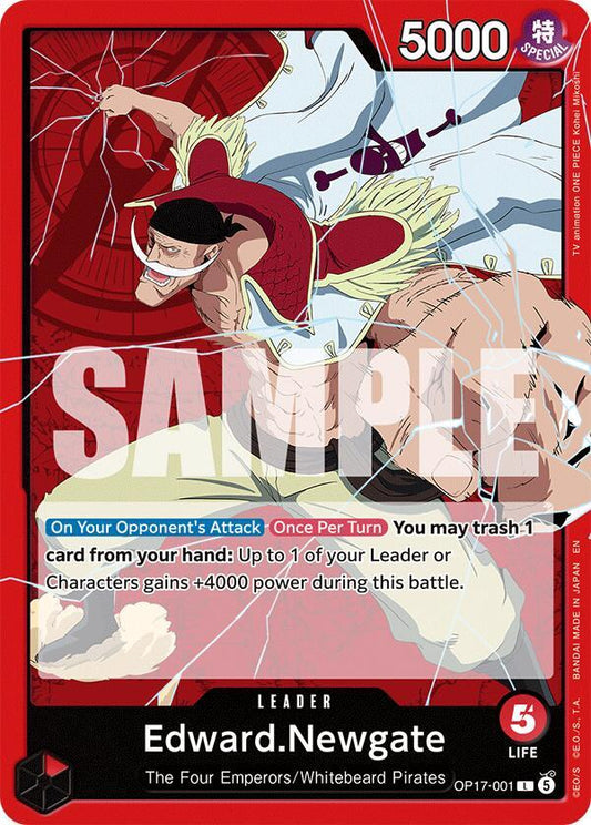 One Piece Card Game: Edward.Newgate (001) card image