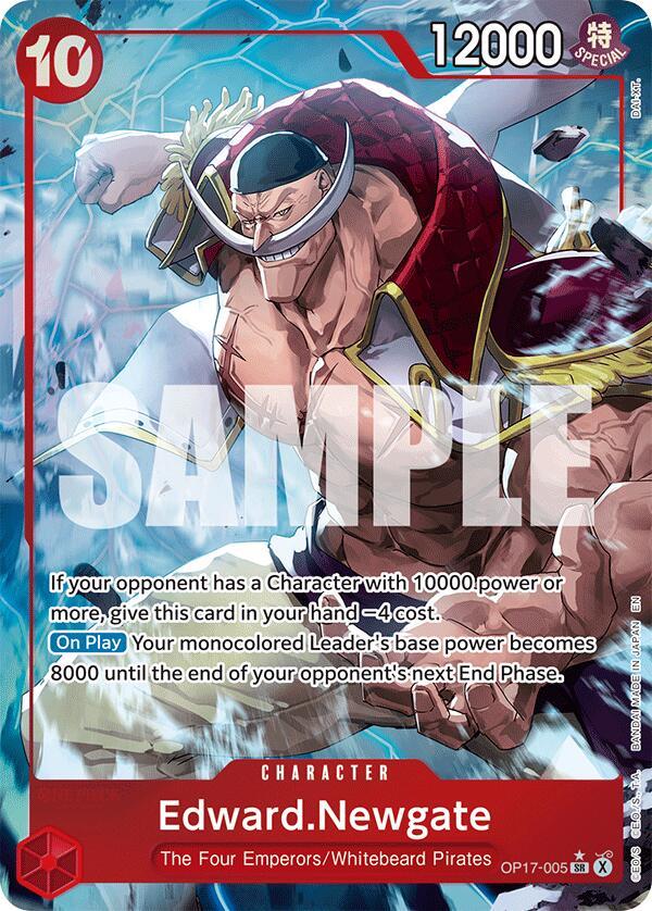 One Piece Card Game: Edward.Newgate (005) (Alternate Art) card image