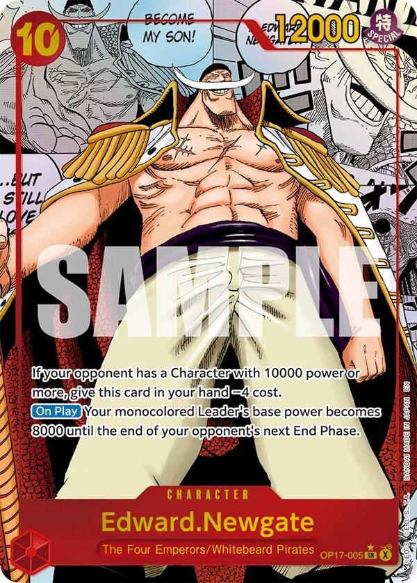One Piece Card Game: Edward.Newgate (005) (Manga) card image