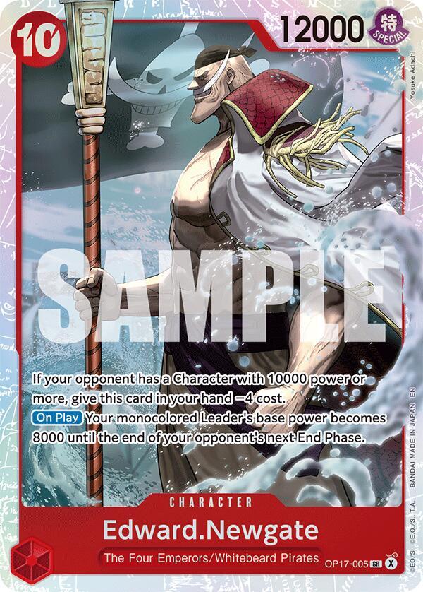 One Piece Card Game: Edward.Newgate (005) card image