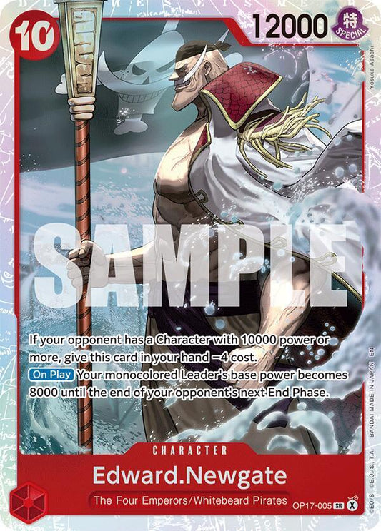 One Piece Card Game: Edward.Newgate (005) card image
