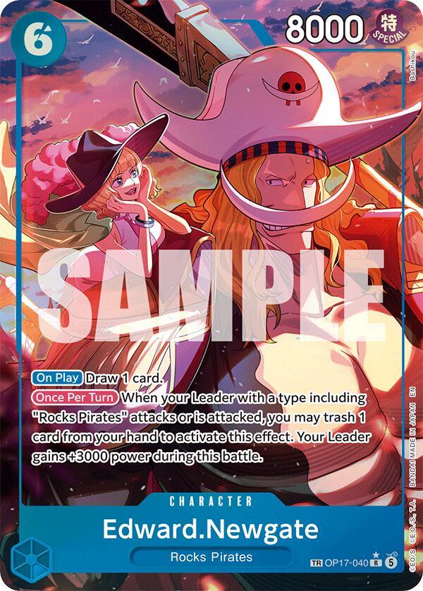 One Piece Card Game: Edward.Newgate (040) (TR) card image