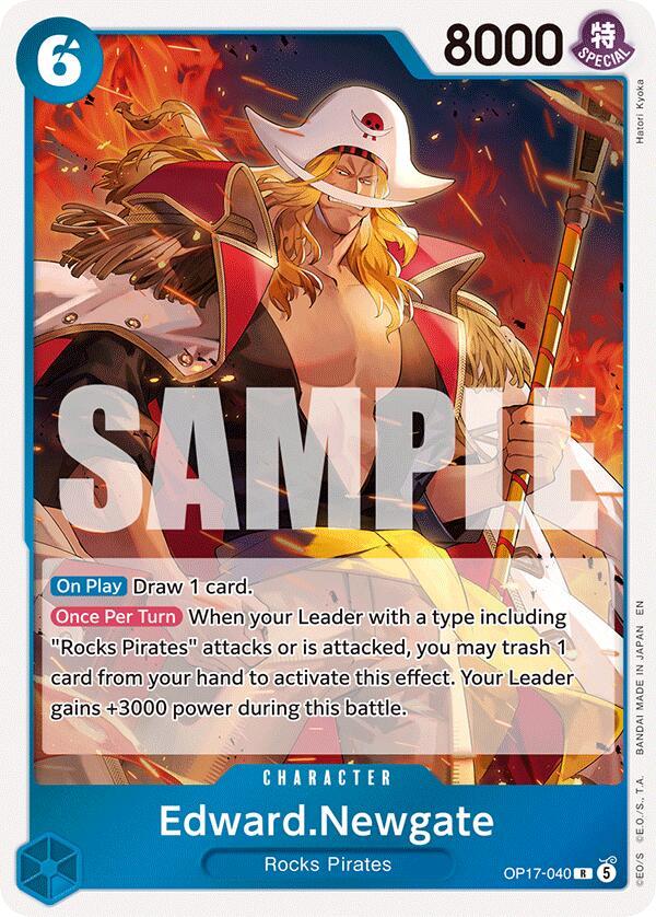 One Piece Card Game: Edward.Newgate (040) card image