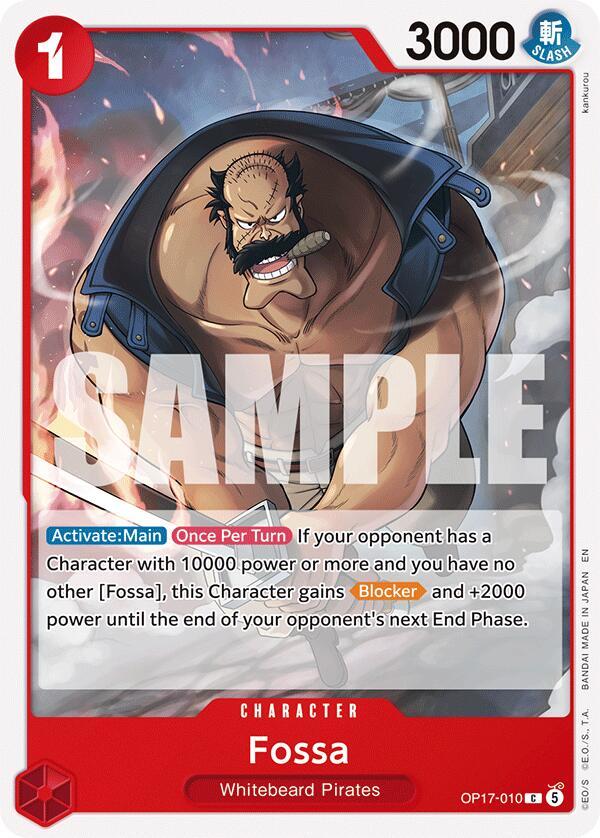 One Piece Card Game: Fossa card image