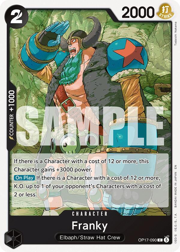 One Piece Card Game: Franky card image