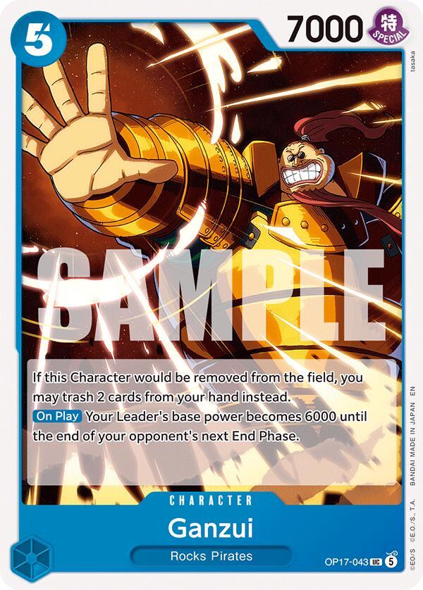 One Piece Card Game: Ganzui card image