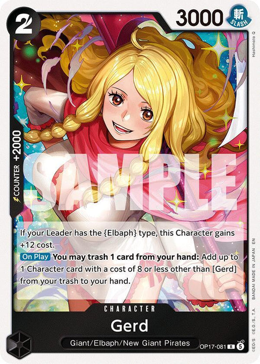 One Piece Card Game: Gerd card image