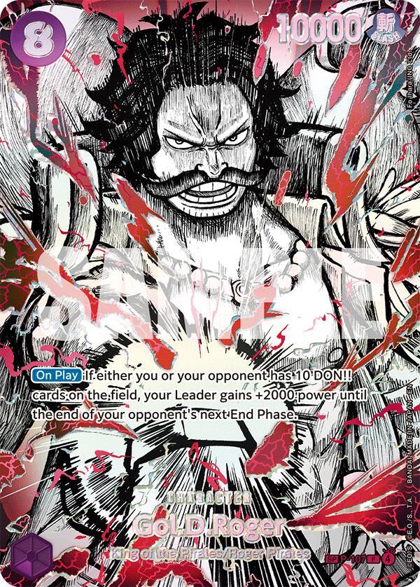 One Piece Card Game: Gol.D.Roger (P-107) (SP) card image