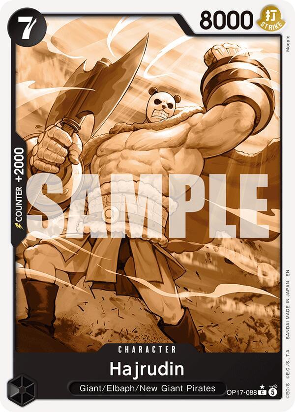 One Piece Card Game: Hajrudin (Pandaman Art) card image