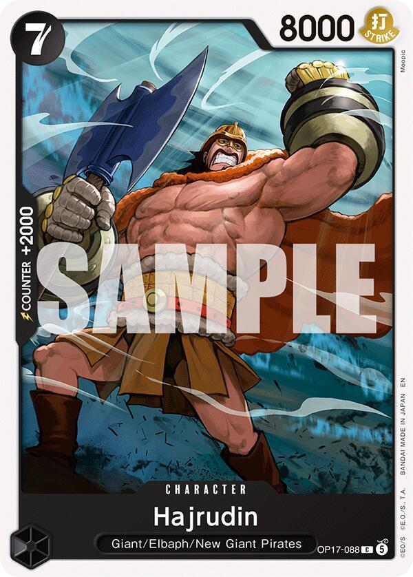 One Piece Card Game: Hajrudin card image