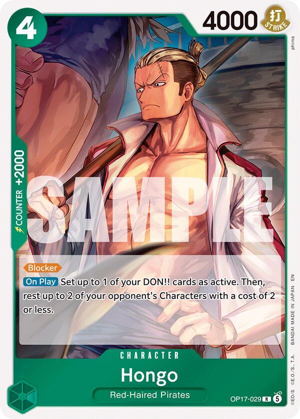 One Piece Card Game: Hongo card image