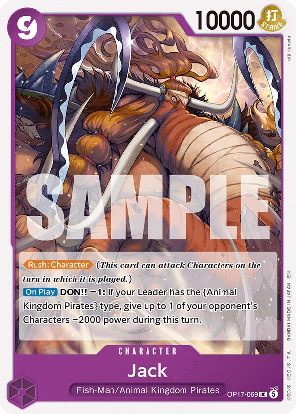 One Piece Card Game: Jack card image