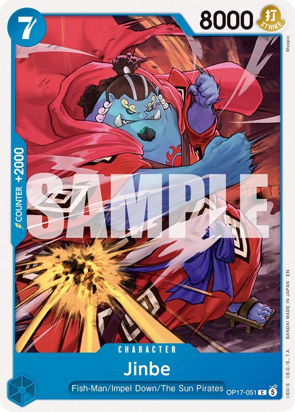 One Piece Card Game: Jinbe (051) card image