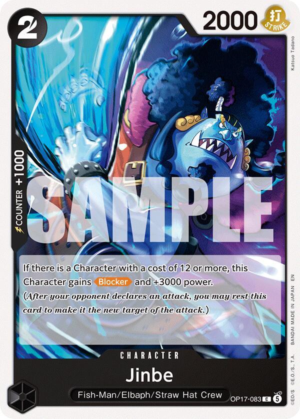 One Piece Card Game: Jinbe (083) card image