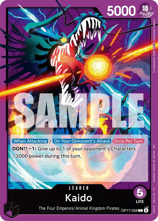 One Piece Card Game: Kaido (058) card image