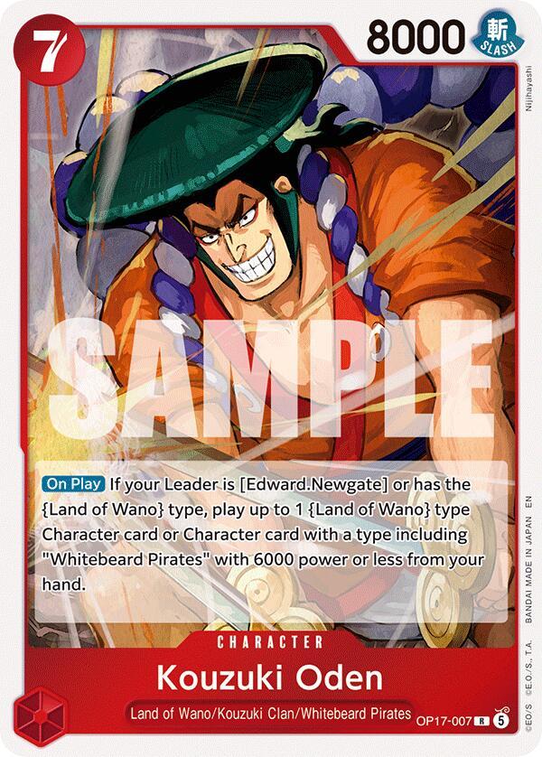One Piece Card Game: Kouzuki Oden card image