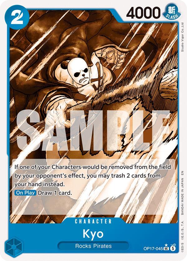 One Piece Card Game: Kyo (Pandaman Art) card image