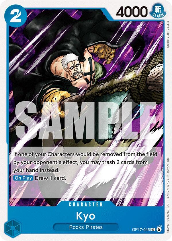 One Piece Card Game: Kyo card image