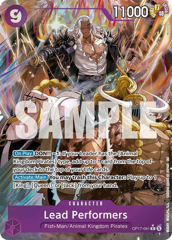 One Piece Card Game: Lead Performers (Alternate Art) card image