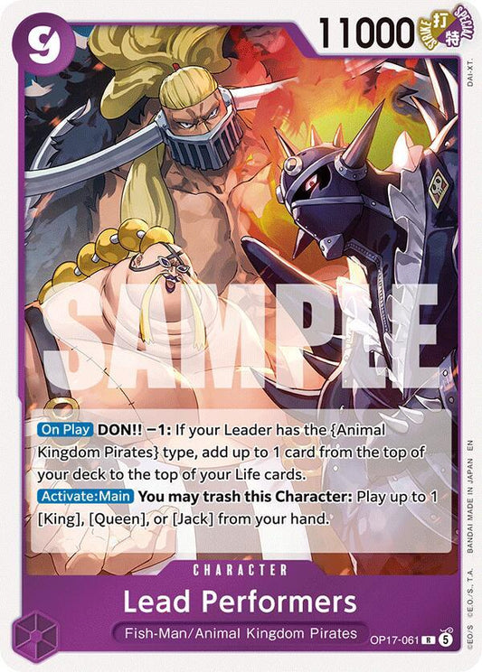 One Piece Card Game: Lead Performers card image