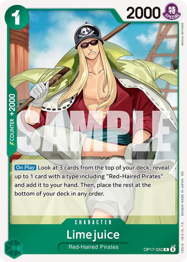 One Piece Card Game: Limejuice card image