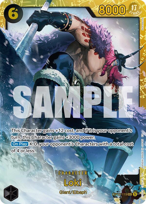 One Piece Card Game: Loki card image