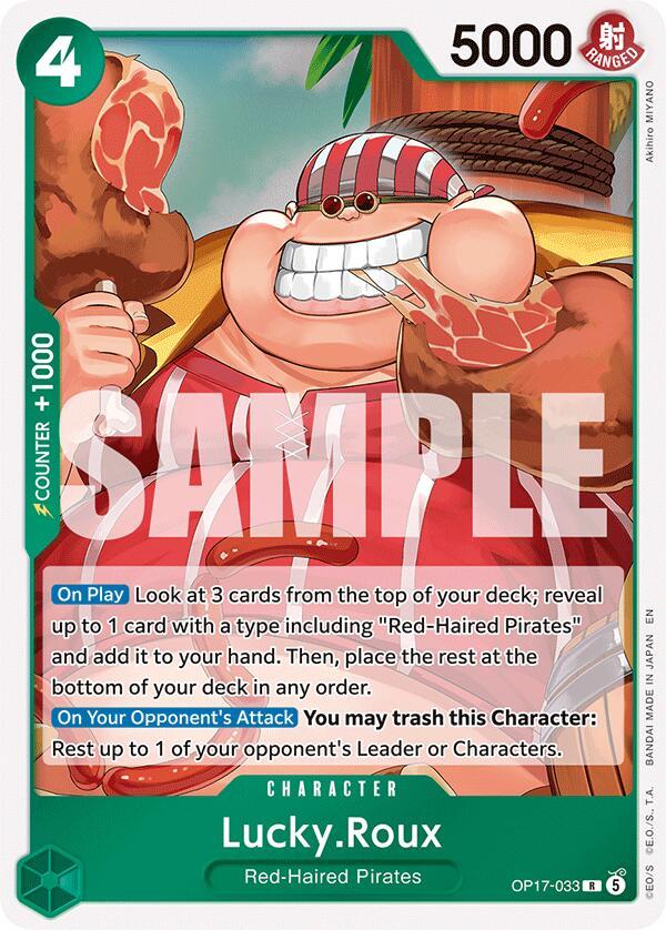 One Piece Card Game: Lucky.Roux card image