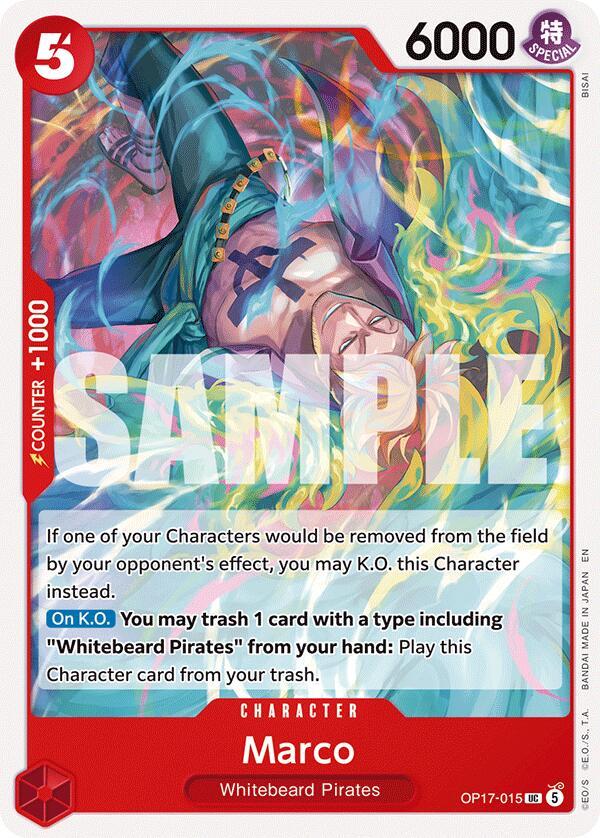 One Piece Card Game: Marco card image