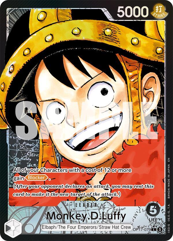 One Piece Card Game: Monkey.D.Luffy (079) (Alternate Art) card image