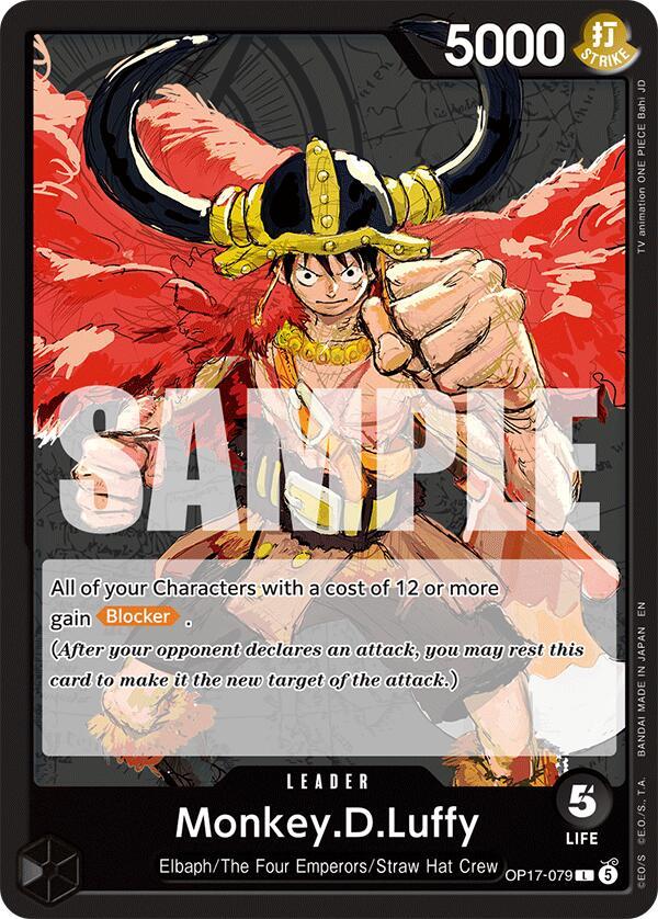 One Piece Card Game: Monkey.D.Luffy (079) card image