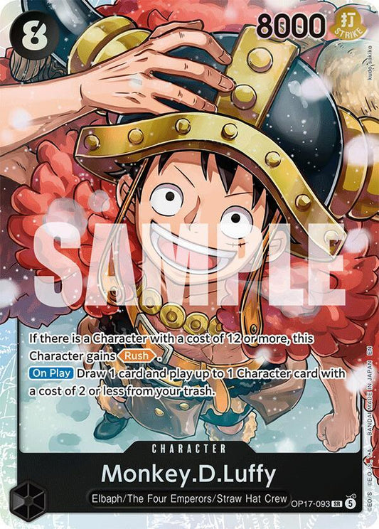 One Piece Card Game: Monkey.D.Luffy (093) card image