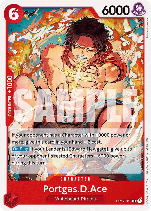 One Piece Card Game: Portgas.D.Ace card image