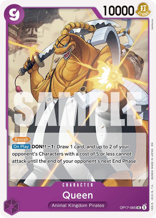 One Piece Card Game: Queen card image