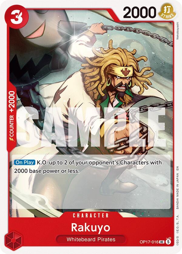 One Piece Card Game: Rakuyo card image