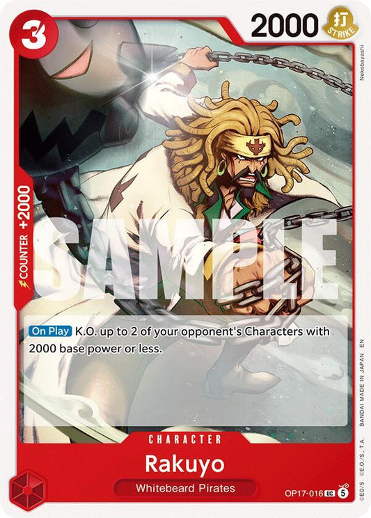One Piece Card Game: Rakuyo card image